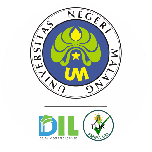Logo Universitas Negeri Malang dan TUK FMIPA UM